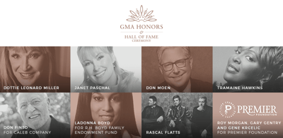 GMA Foundation Announces Hall of Fame Inductees and Honorees for 6th Annual GMA Honors Event